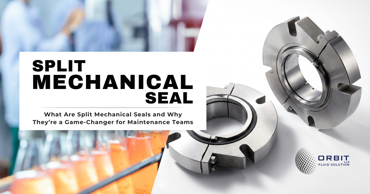 split mechanical seals, how split seals work, benefits of split seals