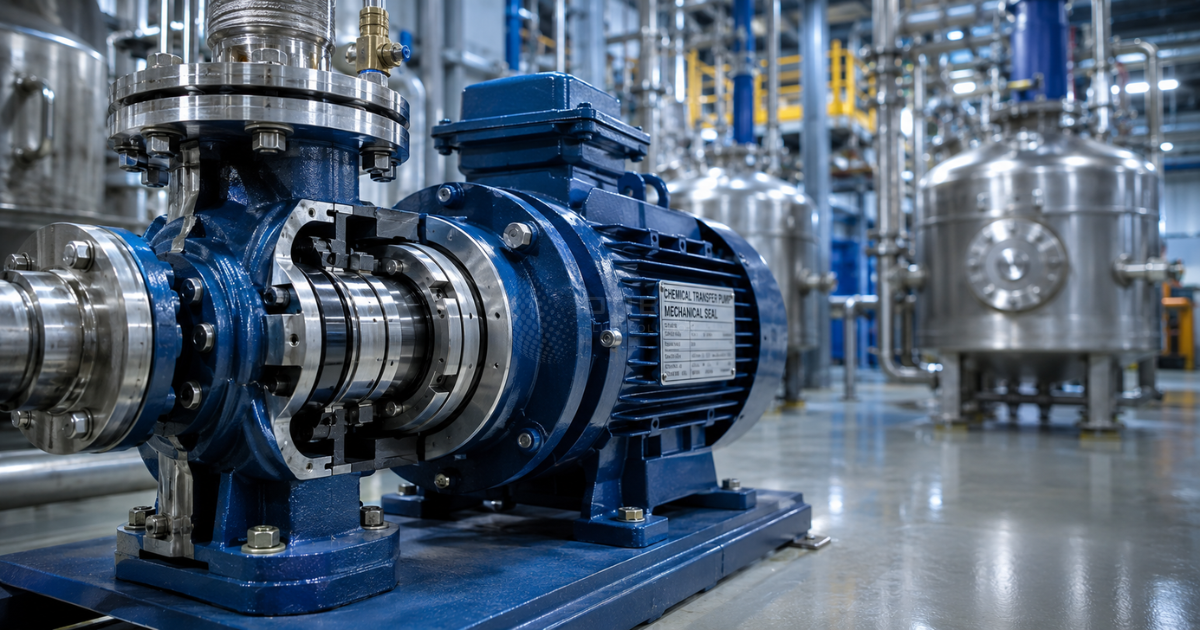 Mechanical seals designed for chemical processing applications